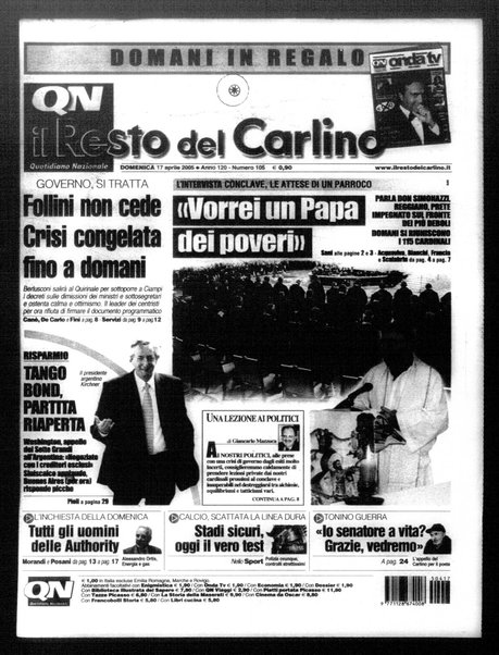 Il Resto del Carlino : giornale dell'Emilia